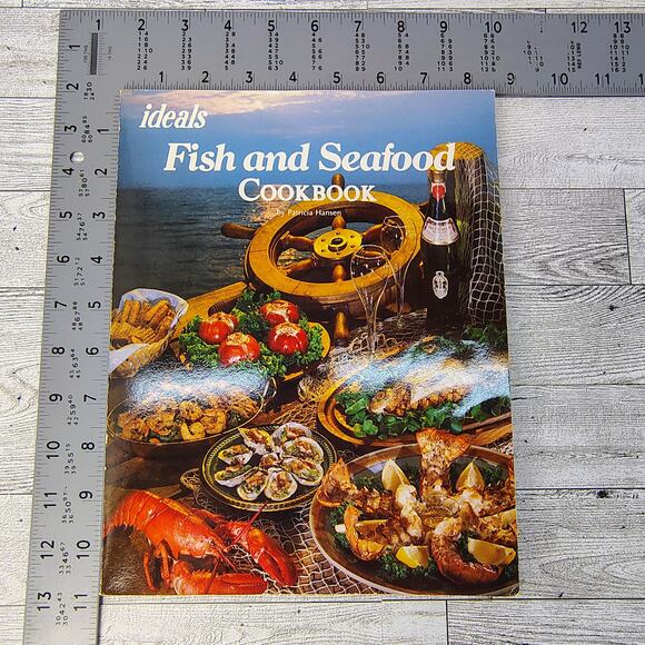 Fish and Seafood Cookbook Patricia Hansen 1979 Ideals SC VERY GOOD - Picture 8 of 12